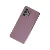 Samsung Galaxy A52 Kılıf Volet Silikon - Mor