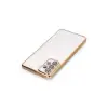 Samsung Galaxy A53 5g Kılıf Razer Lensli Silikon - Gold