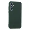 Samsung Galaxy A55 5g Kılıf First Silikon - Koyu Yeşil