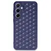 Samsung Galaxy A55 5g Kılıf Petek Silikon Kapak - Lacivert