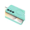 Samsung Galaxy A55 5g Regal Magsafe Standlı Kapak - Su Yeşili