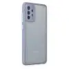 Samsung Galaxy A72 Kılıf Montreal Silikon Kapak - Gri