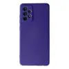 Samsung Galaxy A72 Kılıf Nano İçi Kadife Silikon - Mor