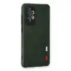 Samsung Galaxy A73 5g Kılıf Loop Deri Silikon - Yeşil