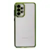 Samsung Galaxy A73 5g Kılıf Razer Lensli Silikon - Yeşil