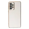 Samsung Galaxy A73 5g Kılıf Volet Silikon - Beyaz
