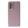 Samsung Galaxy A73 5g Kılıf Volet Silikon - Mor