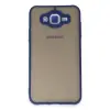 Samsung Galaxy J7 Kılıf Montreal Silikon Kapak - Lacivert
