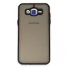 Samsung Galaxy J7 Kılıf Montreal Silikon Kapak - Siyah