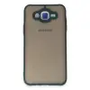 Samsung Galaxy J7 Kılıf Montreal Silikon Kapak - Yeşil