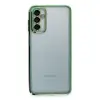 Samsung Galaxy M23 Kılıf Razer Lensli Silikon - Yeşil
