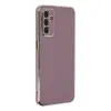 Samsung Galaxy M23 Kılıf Volet Silikon - Mor