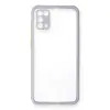 Samsung Galaxy M31 Kılıf Miami Şeffaf Silikon - Lila