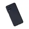 Samsung Galaxy M33 Kılıf Nano İçi Kadife Silikon - Lacivert