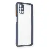 Samsung Galaxy M51 Kılıf Miami Şeffaf Silikon - Gri