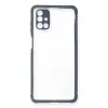 Samsung Galaxy M51 Kılıf Miami Şeffaf Silikon - Gri