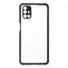 Samsung Galaxy M51 Kılıf Miami Şeffaf Silikon - Lacivert