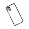 Samsung Galaxy M51 Kılıf Miami Şeffaf Silikon - Lacivert