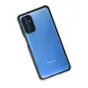 Samsung Galaxy M52 5g Kılıf Miami Şeffaf Silikon - Siyah