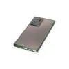 Samsung Galaxy Note 20 Ultra Kılıf Razer Lensli Silikon - Yeşil