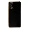 Samsung Galaxy S20 Kılıf Volet Silikon - Siyah