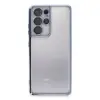 Samsung Galaxy S21 Ultra Kılıf Razer Lensli Silikon - Açık Mavi