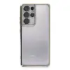 Samsung Galaxy S21 Ultra Kılıf Razer Lensli Silikon - Gold