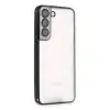 Samsung Galaxy S22 Kılıf Razer Lensli Silikon - Siyah