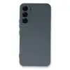 Samsung Galaxy S22 Plus Kılıf Nano İçi Kadife Silikon - Gri