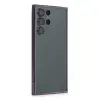 Samsung Galaxy S22 Ultra Kılıf Razer Lensli Silikon - Mor