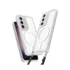 Samsung Galaxy S23 Kılıf Enka Magsafe Silikon Kılıf - Şeffaf
