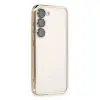 Samsung Galaxy S23 Kılıf Razer Lensli Silikon - Gold