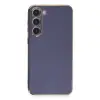 Samsung Galaxy S23 Kılıf Volet Silikon - Mavi