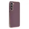 Samsung Galaxy S23 Kılıf Volet Silikon - Mor