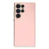 Samsung Galaxy S23 Ultra Kılıf Volet Silikon - Pembe