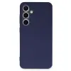 Samsung Galaxy S24 Kılıf First Silikon - Lacivert