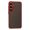 Samsung Galaxy S24 Kılıf Montreal Silikon Kapak - Kırmızı