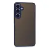 Samsung Galaxy S24 Kılıf Montreal Silikon Kapak - Lacivert