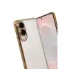 Samsung Galaxy S25 Edge Razer Lensli Silikon - Gold