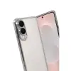 Samsung Galaxy S25 Edge Razer Lensli Silikon - Gümüş