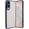 Samsung Galaxy S25 Edge Razer Lensli Silikon - Lacivert