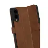 Samsung Galaxy S25 Edge Trend S Plus Kapaklı Kılıf - Taba
