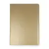 Samsung Galaxy T500 Tab A7 10.4 Kılıf 360 Tablet Deri Kılıf - Gold