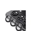 Samsung Galaxy Z Fold 5 Valdez Metal Kamera Lens - Siyah