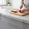 Şeffaf Pvc Kaydırmaz Raflık Dolap İçi Çekmece Örtüsü 45x300 Cm
