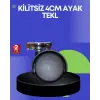 Sehpa Ve Ekipmanlar İçin 4 Cm Kilitsiz Ayak Tekli