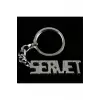 Servet İsimli Anahtarlık