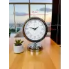 Sılver Classic Aura 25 x 20 Cm Metal Krom Masa Saati