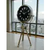 Silver Classic Tasarım Üç Ayaklı Metal Masa Saati