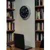 Silver Prestige Atatürk 36 Cm Metal Krom Duvar Saati